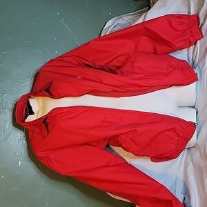 Lauren Ralph Lauren Red Wi d Breaker Jacket Men or Women Med